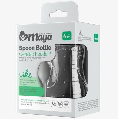 سرلاک خوری مایا maya ظرفیت 150 میلی لیتر مامزنینی
